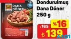 DONDURULMUŞ DANA DÖNER 250 G